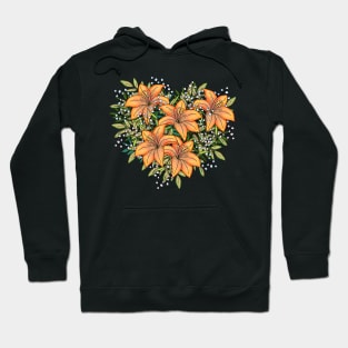 Pretty Lily Bouquet Hoodie